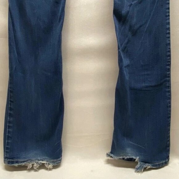 Vintage Lucky Brand Jeans Women's 4/27 Meggie Grace Low Rise Boot Y2K Button Fly - Picture 5 of 16